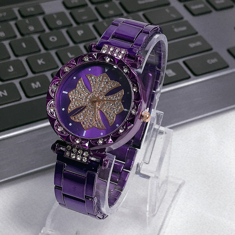 ✅[COD] JAM TANGAN WANITA MURAH FASHION CRYSTAL KRISTAL PREMIUM W10