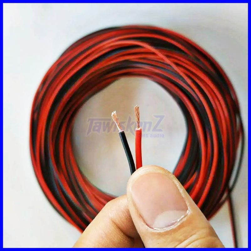 kabel speaker listrik 2x12 sinar ewindo permeter