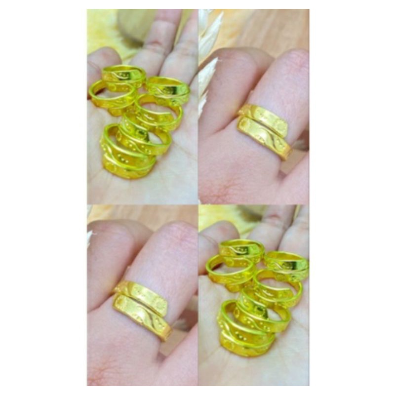 Cincin Sepuhan 24 k/cincin emas/cincin murah