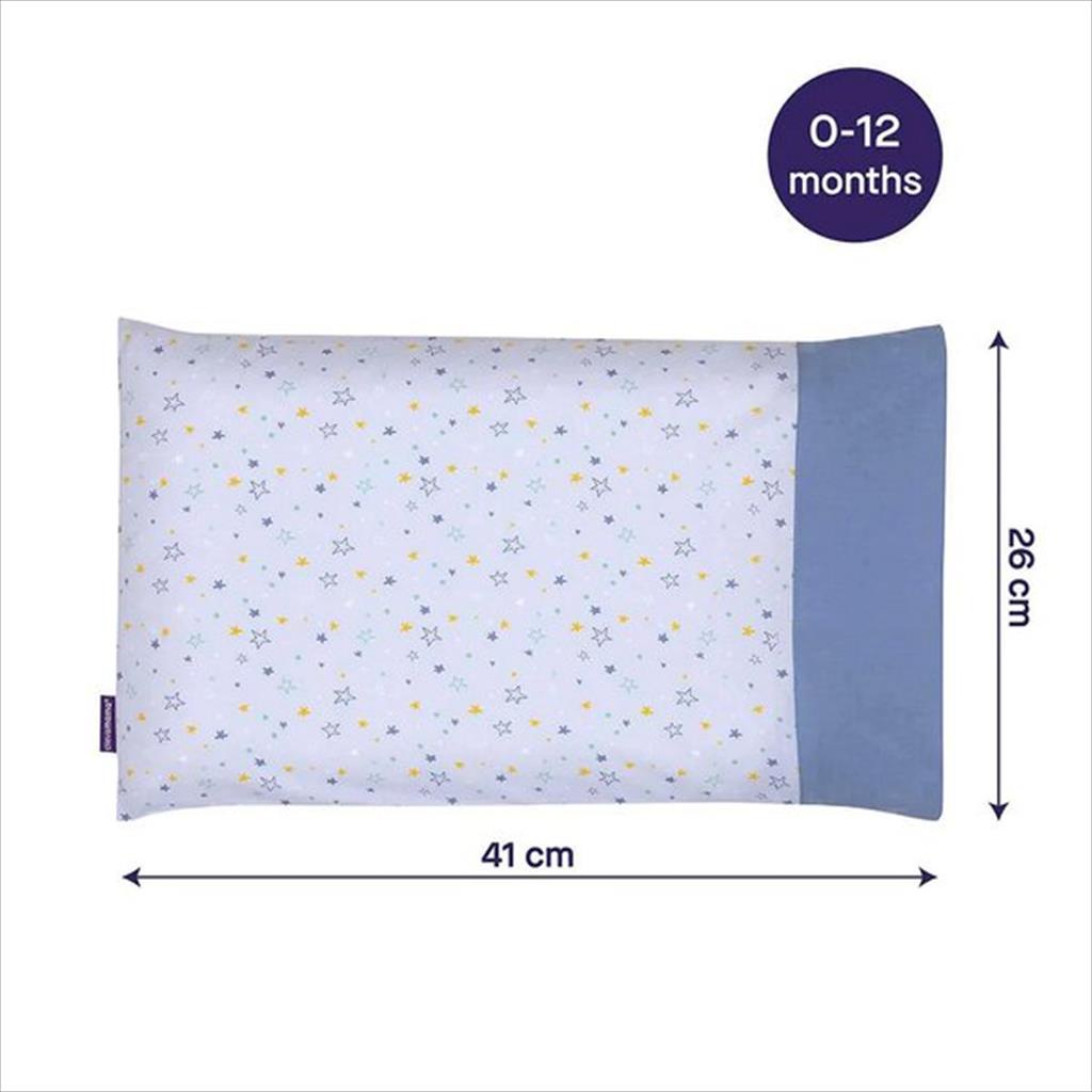 ClevaMama new style Baby Pillow Case Blue Sarung Bantal