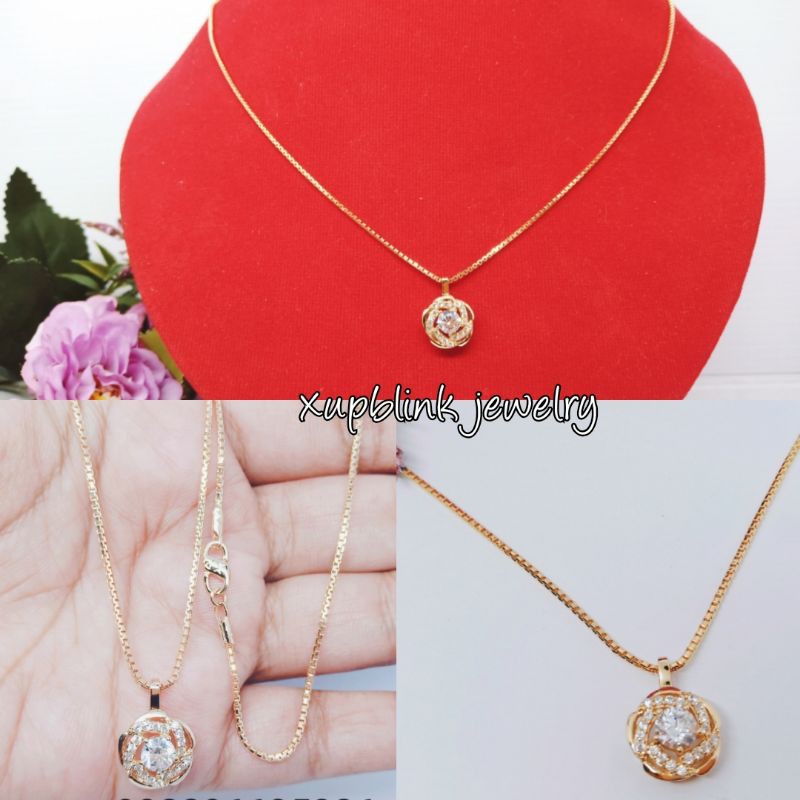 Kalung Liontin Wanita Kalung Rantai Wanita Fashionanable