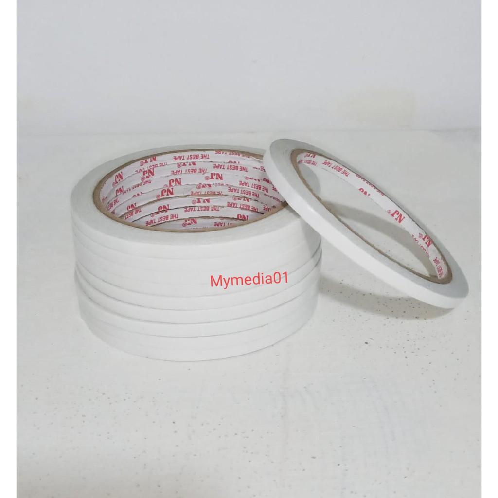 

Termurah !!!! double tape 5mm x 12 mtr