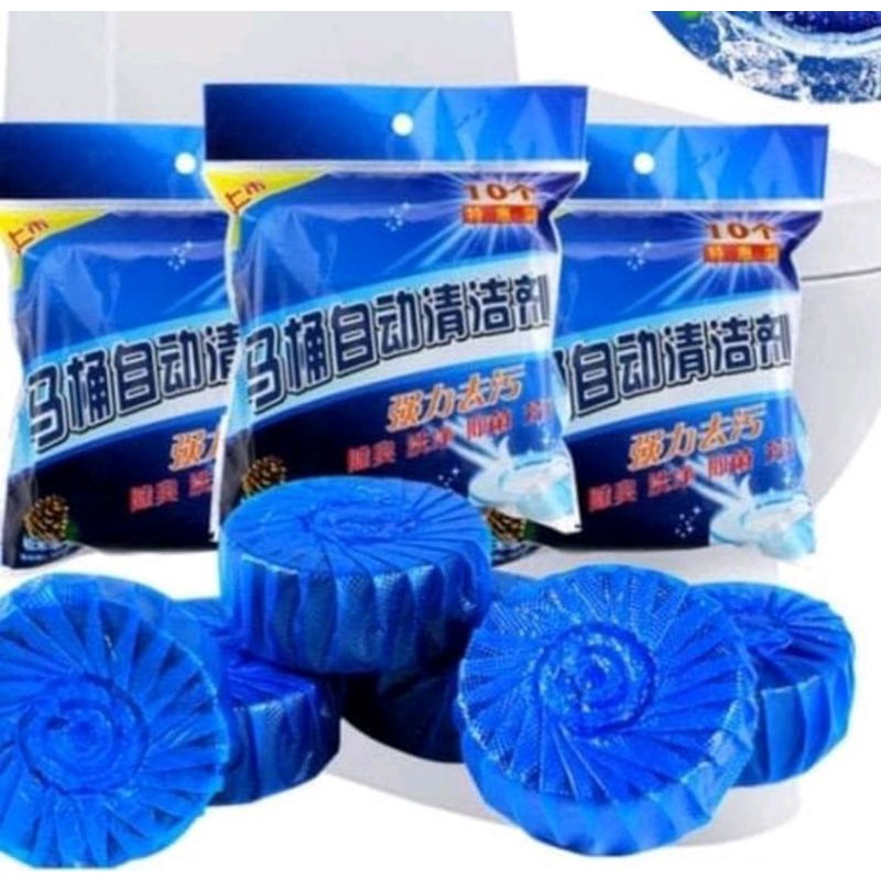 Tablet Biru Pembersih Toilet Penyegar Kloset 50gr - Blue Cleaner Closet 50gr