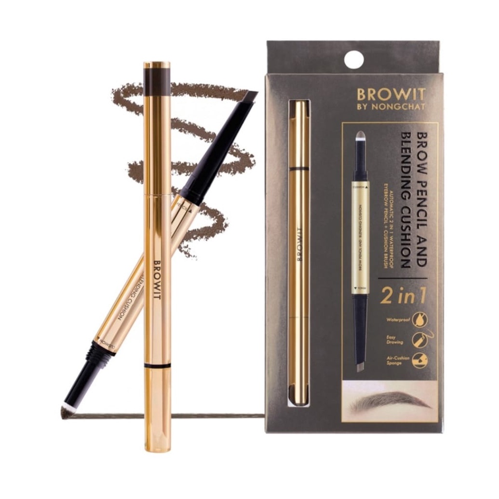 Browit Brow Pencil and Blending Cushion