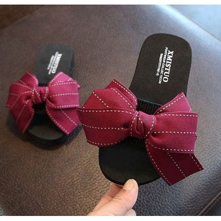 Sandal anak cewek import pita