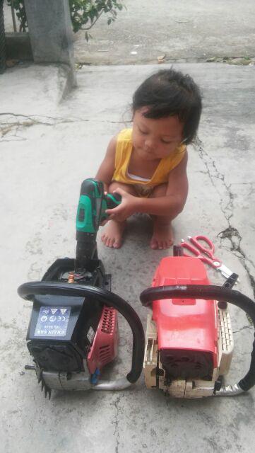 Rewind Spring Recoil Per Dobel Selahan Engkol Mesin Chainsaw Sinso Mini Tipe 5800 Easy Start