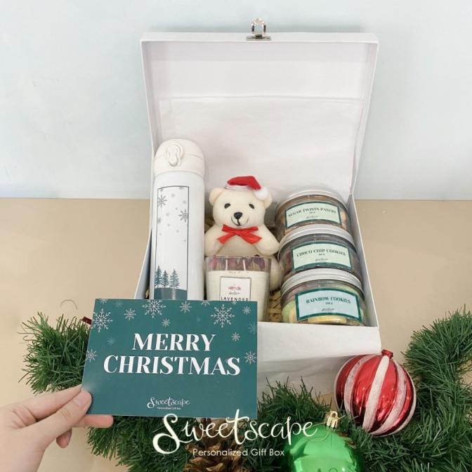 

GIFT BOX PACKAGE 9-PAKET CHRISTMAS HAMPERS 9 - SOUVENIR NATAL UNIK DGFXG6563