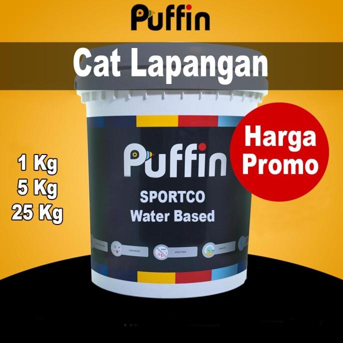Cat Lapangan Waterbased Puffin Sportco 25Kg Termurah