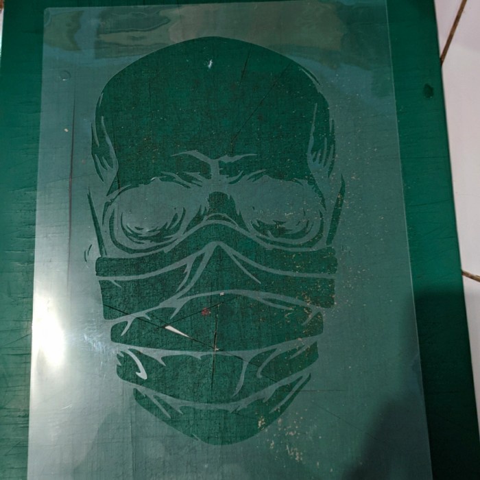 

Hot Sale Stencil Airbrush Motif Skull Covid 19 Detik Hot Sale