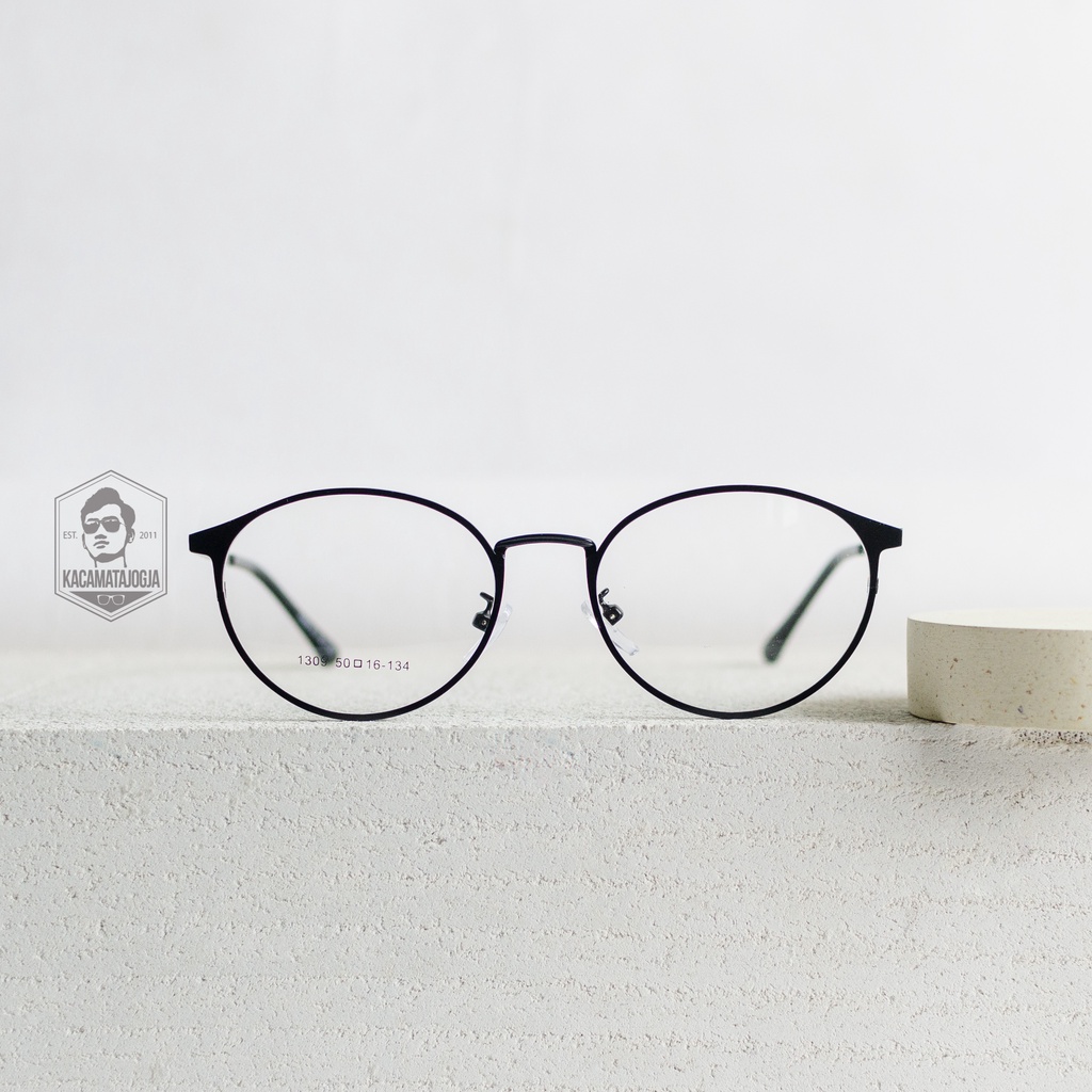KacamataJogja - Frame Semi Bulat Kecil Bahan Besi - GANDAWATI 04