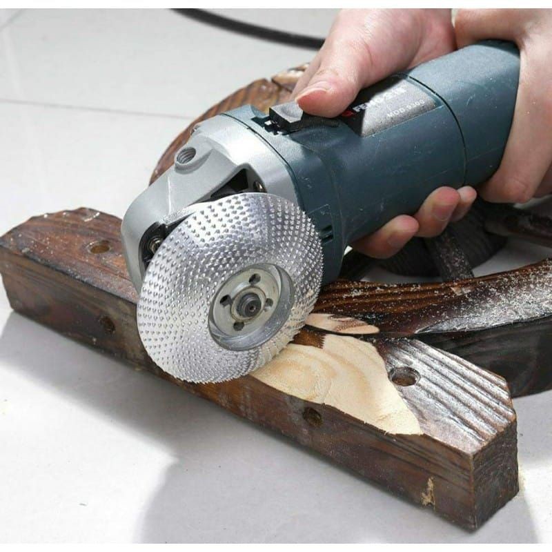 Mata Gerinda Kayu Model Parut / Wheel Rotary Angle Grinder Blade Wood Carving Tools 85mm