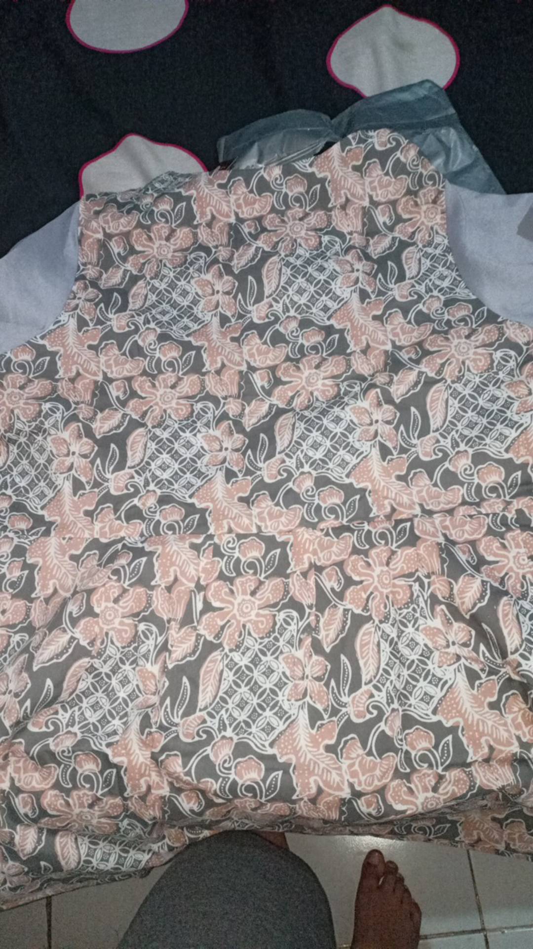 Batik Wanita Asj Sa Hrb026 Kenongo Kemeja Tosca Pendek