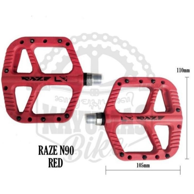 PEDAL RAZE N90 NYLON FIBER 2 BEARING