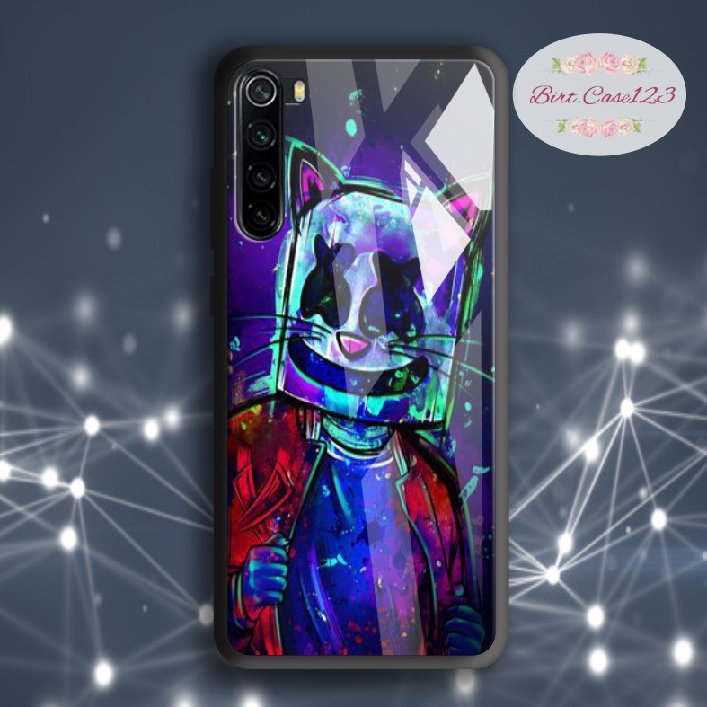 back case glass Marshmello Iphone 6 6g 6g+ 7 7g 7g+ 8 8+ Xr X Xs Xs Max Se 2020 11 Pro Max BC2786