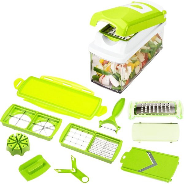 Genius Nicer Dicer Plus hijau