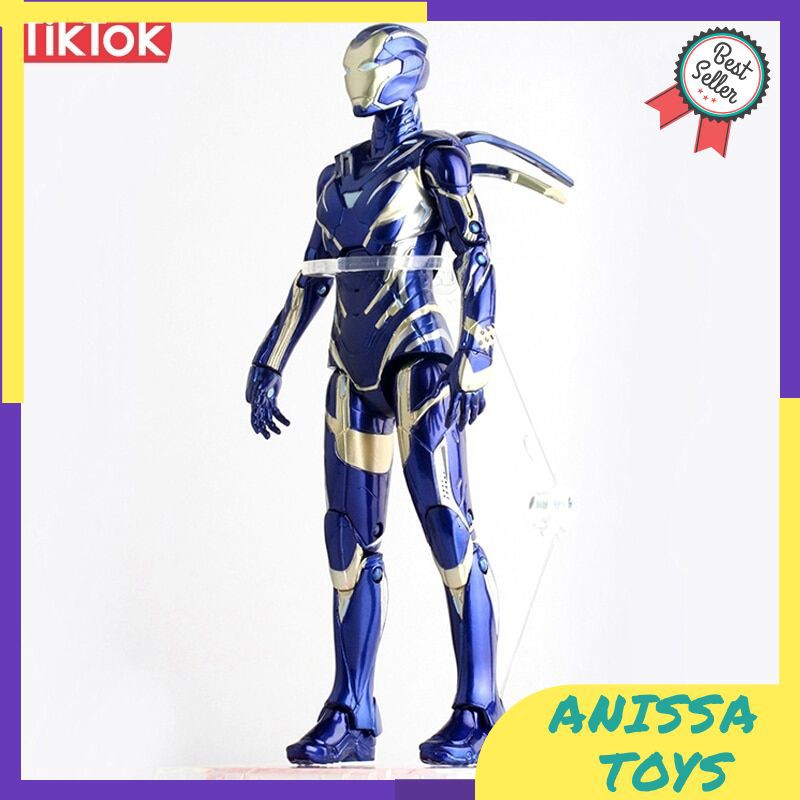 Action Figure Avengers Set Figur Avengers 4 Endgame Pepper Potts Mk49 Rescue Mark 49 Nano Weapon