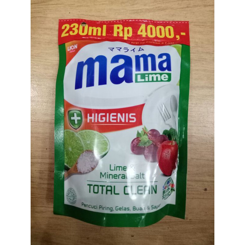 Mama lime refil total clean 230ml