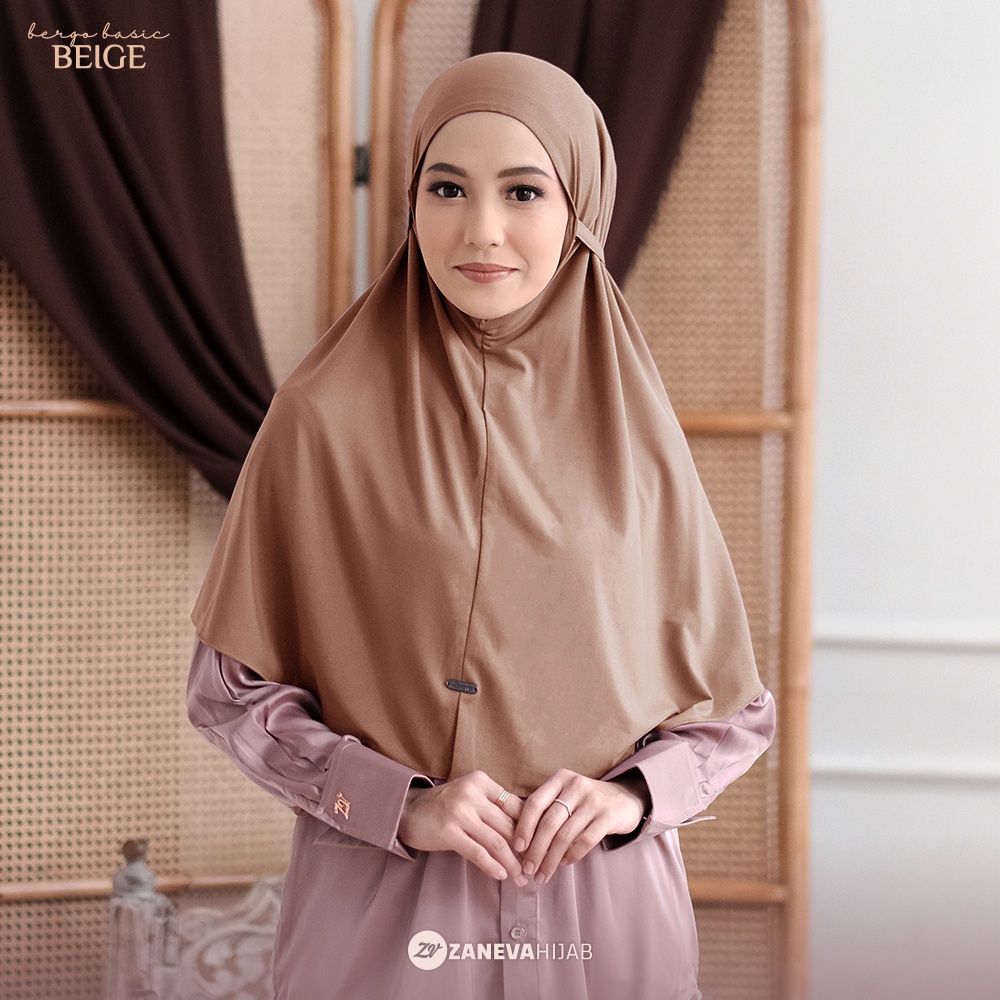 BELI 5 GRATIS 1 JILBAB TALI INSTAN l BERGO JERSEY PREMIUM l BERGO DAILY BASIC