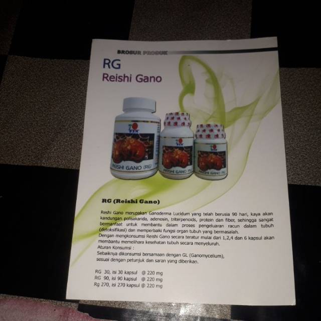 

Reishi Gano 270 butir