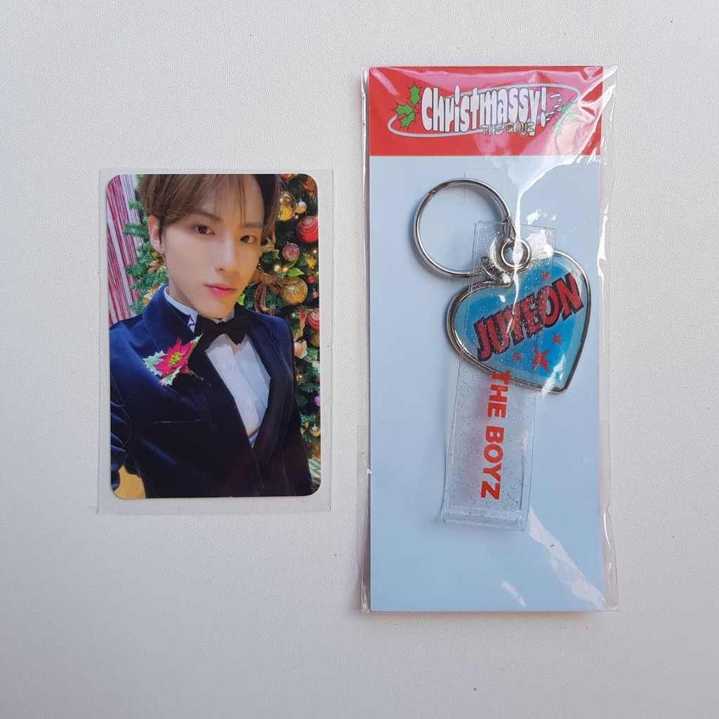 [BOOKED] PC Photocard Keyring Christmassy MD Eric - Juyeon