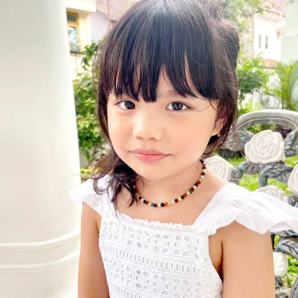 AGL42 Kalung Amber Tumbuh Gigi Bayi By Carlis Baby