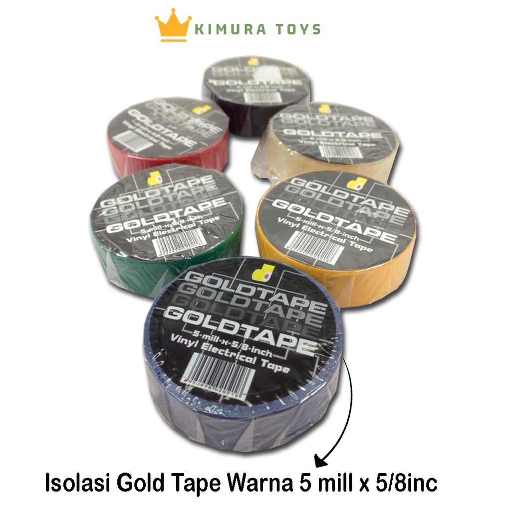 

Isolasi Nachi GoldTape Warna Isolasi Listrik Harga Satuan