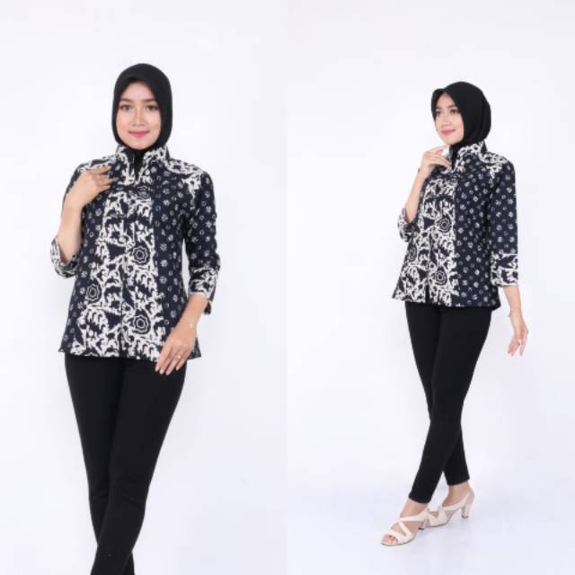 Blus K2 motif Truntum
