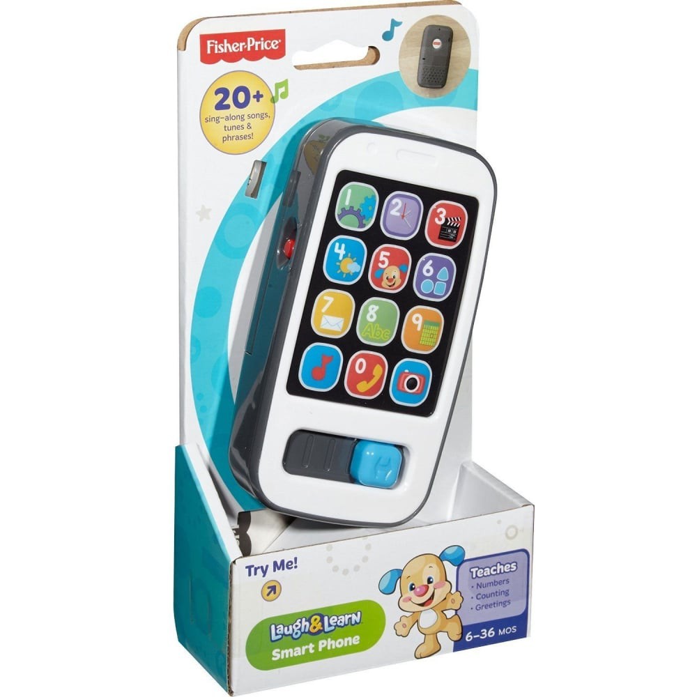 Fisher Price Laugh &amp; Learn Smilin Smart Phone mainan bayi