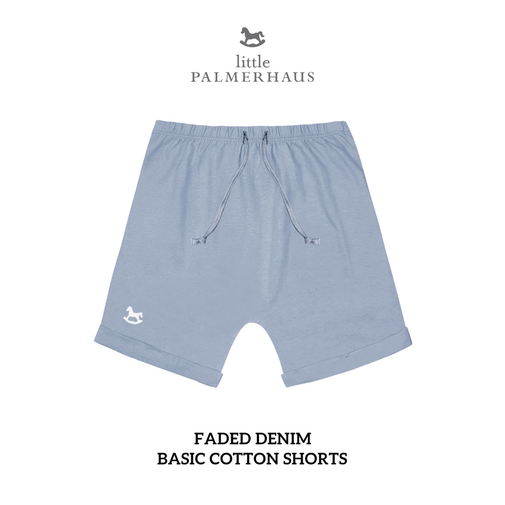 Little Palmerhaus - Basic Cotton Shorts (Celana Pendek Bayi &amp; Anak) 1-6 Tahun