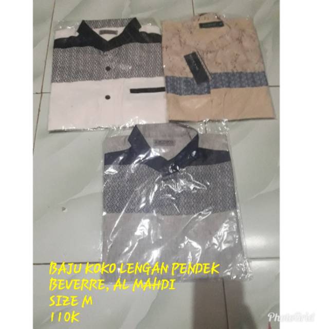 BAJU KOKO PENDEK BEVERRE, AL MAHDI