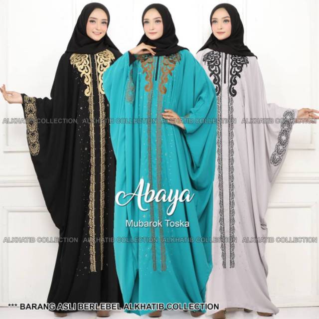 ABAYA ALKHATIB COLLECTION ( ABAYA MUBAROK ) ALLSIZE