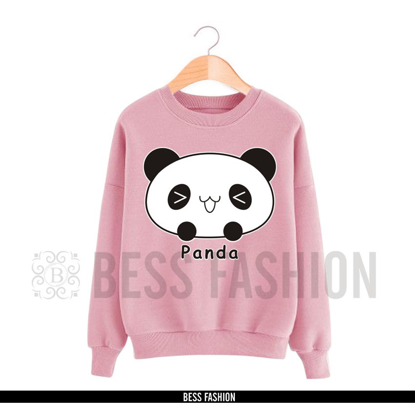 Bess - Sweater Murah / Sweater PANDA CUTE