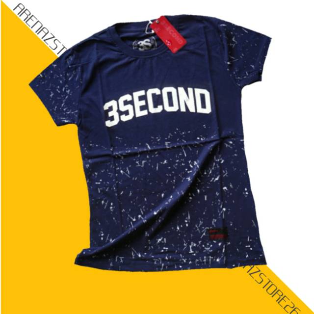 KAOS 3SECOND WANITA KAOS PENDEK WANITA KAOS THREE SECOND KAOS CEWEK KAOS DISTRO WANITA CEWEK 3SECOND