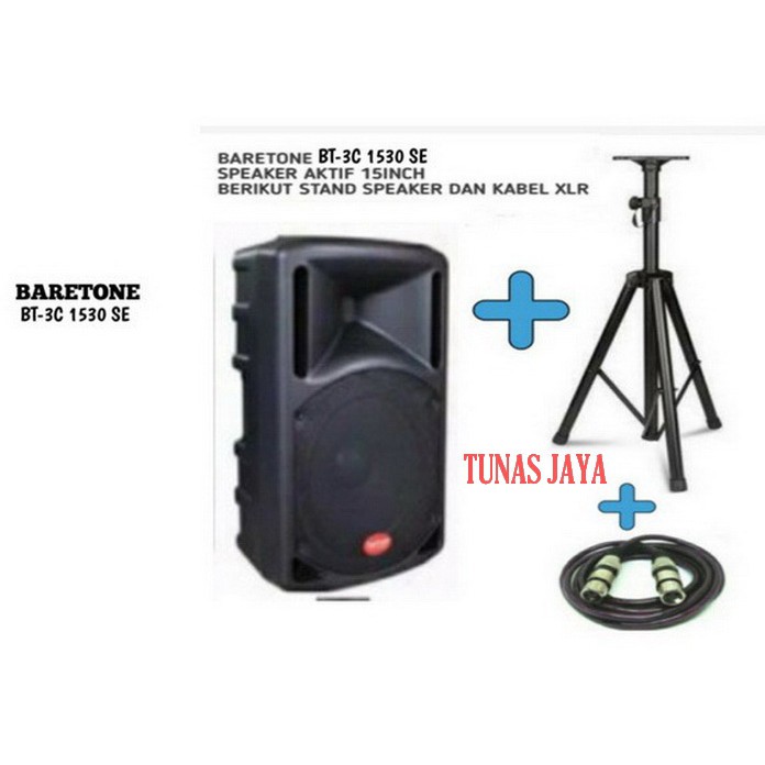 Speaker Aktif Baretone 15 inch BT 3C 1530 SE ORIGINAL