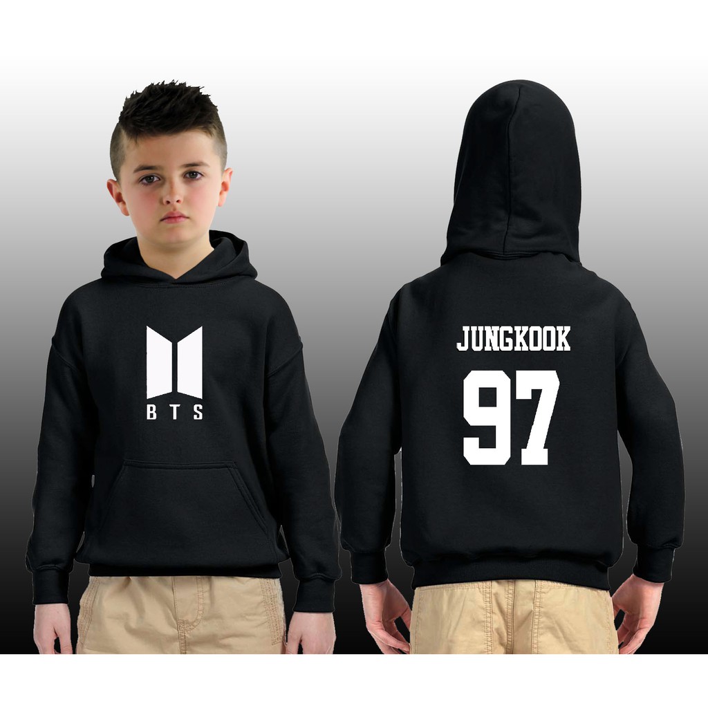 Jaket Hoodie Anak BTS JUNGKOOK - Bahistore