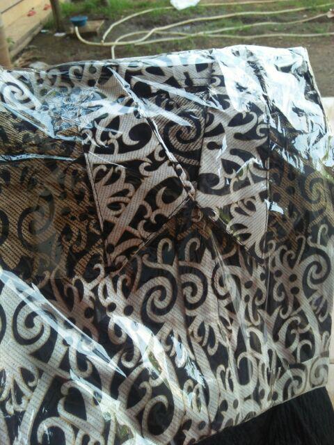 Atasan Batik Dolby Dolbi Dobby Doby Tenun Sutra Tulis Halus Katun Atbm Baron ,sarombit Atasan