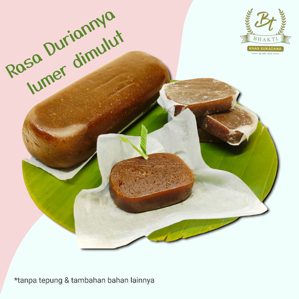 

Dodol Lempok Durian Bhakti 400 gr Khas Kalimantan Barat