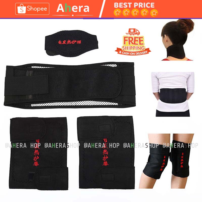 Alat Terapi Magnet Pinggang Punggung Lutut Kaki Leher Magnetik Sabuk Kroset Nyeri Sendi Orthoplus