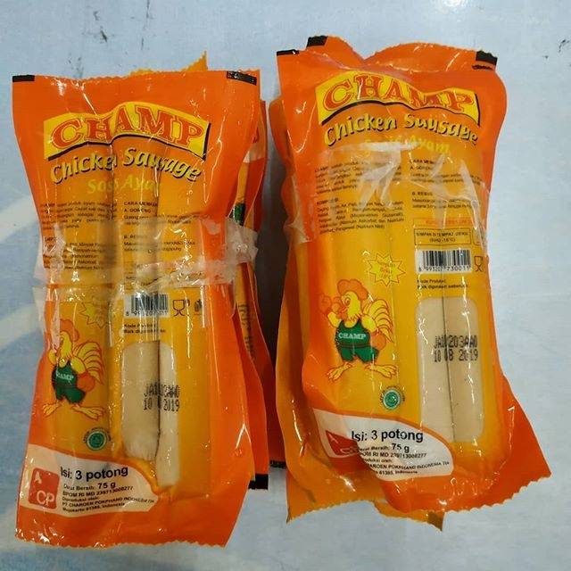 

[FRESH SIAP KIRIM] SOSIS CHAMP BENDIT ISI 3/ 5BKS
