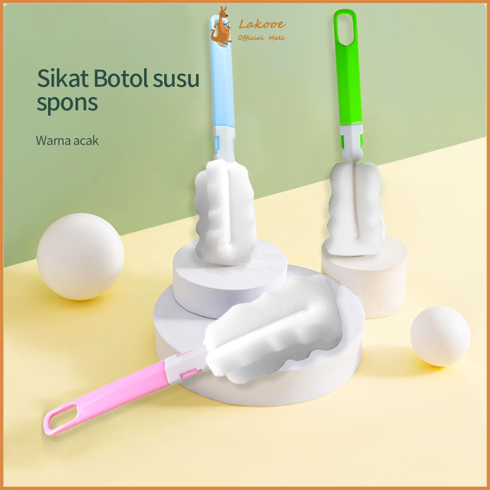 Jual Lakooe Sikat Pembersih Botol Susu Spons Sikat Dot Baby Bottle