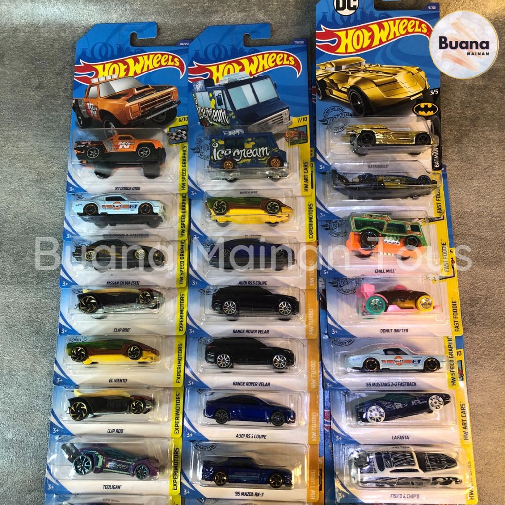 HOT WHEELS BASIC CAR MOBIL MOBILAN DIECAST HOTWHEELS RANDOM HOTWHEEL