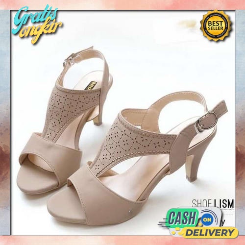 Sandal Heels/ Ldt48-1Rv/ Sendal Heels/ Sandal Fladeo Casual Heels Sandal Haihils High Heels Wanita T