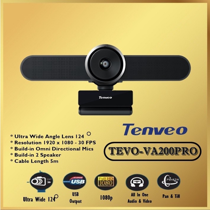 Tenveo TEVO-VA200Pro Audio and Video All In One Webcam VA200 Pro