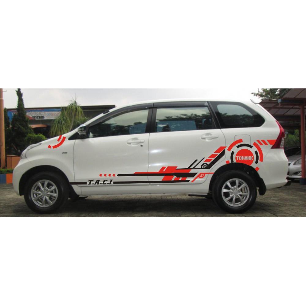 Stiker Cutting Stiker Mobil Avanza Xenia Kijang Innova Ertiga