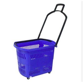 Rovega Premium Keranjang Belanja Troli  Trolley Basket BAS-01