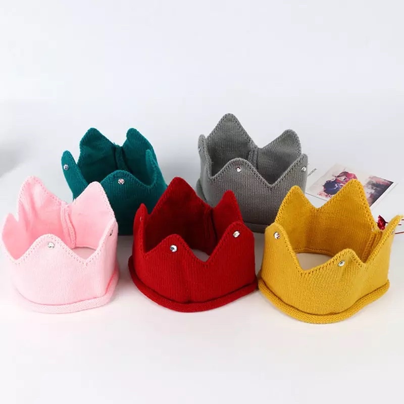 Baby crown / baby knit crown