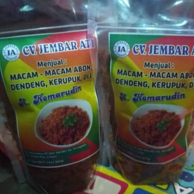 

Abon ayam asli Cianjur