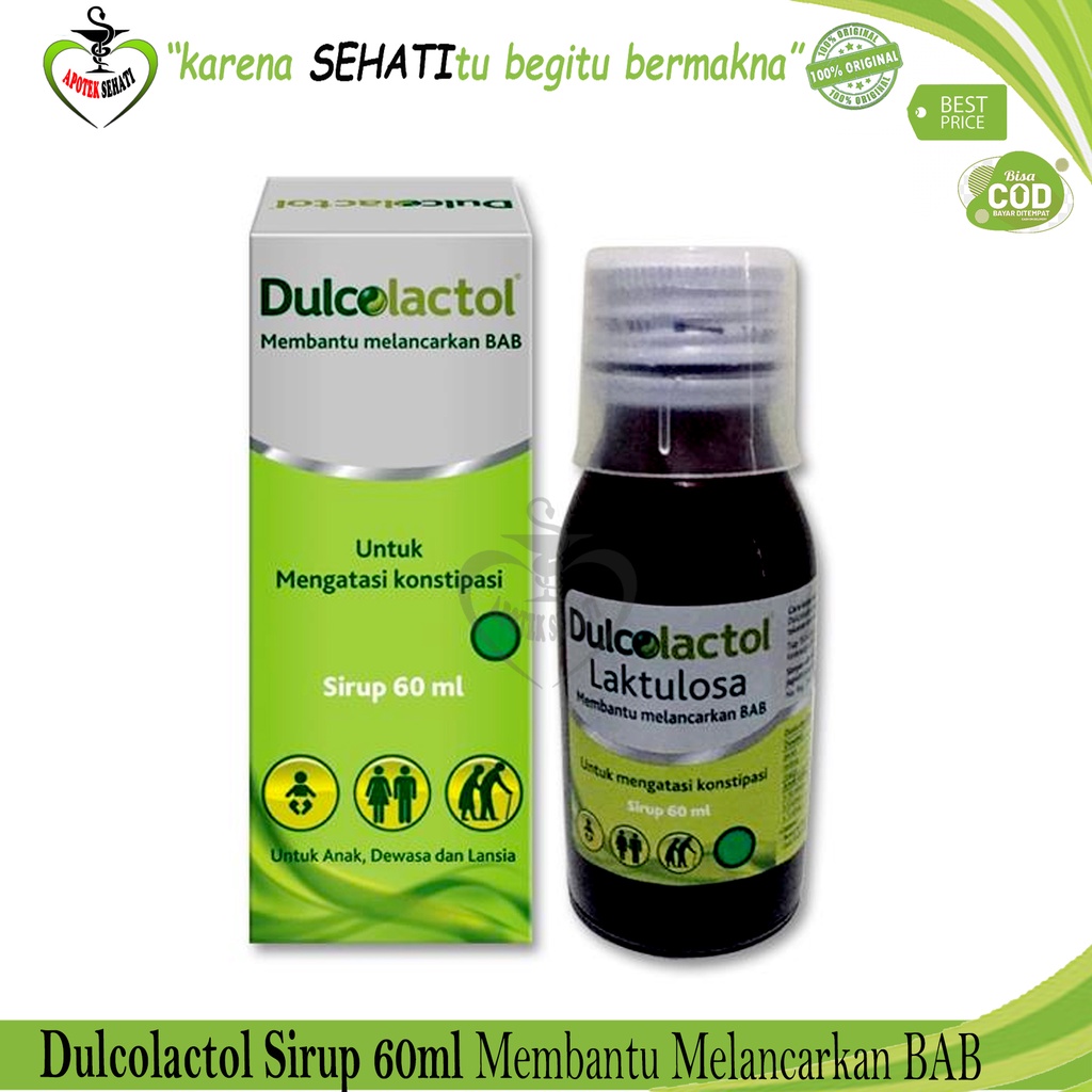 DULCOLACTOL LACTULOSA SIRUP SEMBELIT