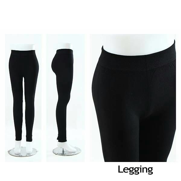 Celana LEGGING Wanita Polos Hitam