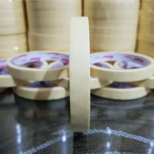 

Lakban Kertas - Masking tape - Isolasi Kertas 12mm